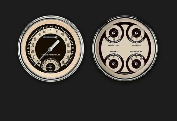 Nostalgia VT Series Two Gauge Set NT62SLC