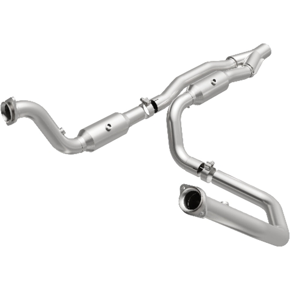 MagnaFlow direct-fit catalytic converter fits 2012-2018 2012 Ram 1500, Ram 2500, and more, this and / Compliant stainless steel CARB compliant OBDII