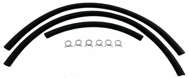 hose clamp set fits 1957 Chevy Full Size Original Style Heater OHK001 Shafer's Classic Reproductions
