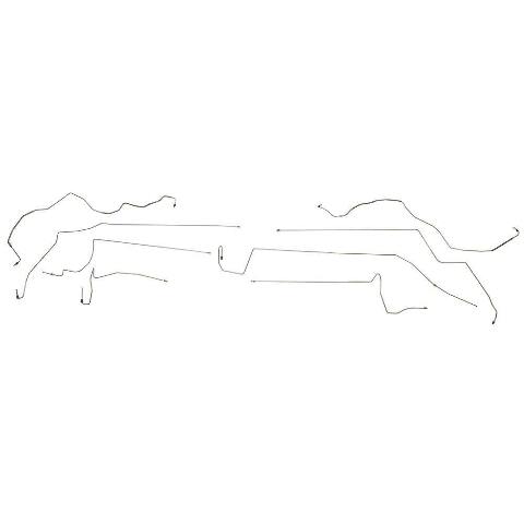 Brake Line for 1996-1901 Lexus Intermediate AWABS disc brakes stainless steel