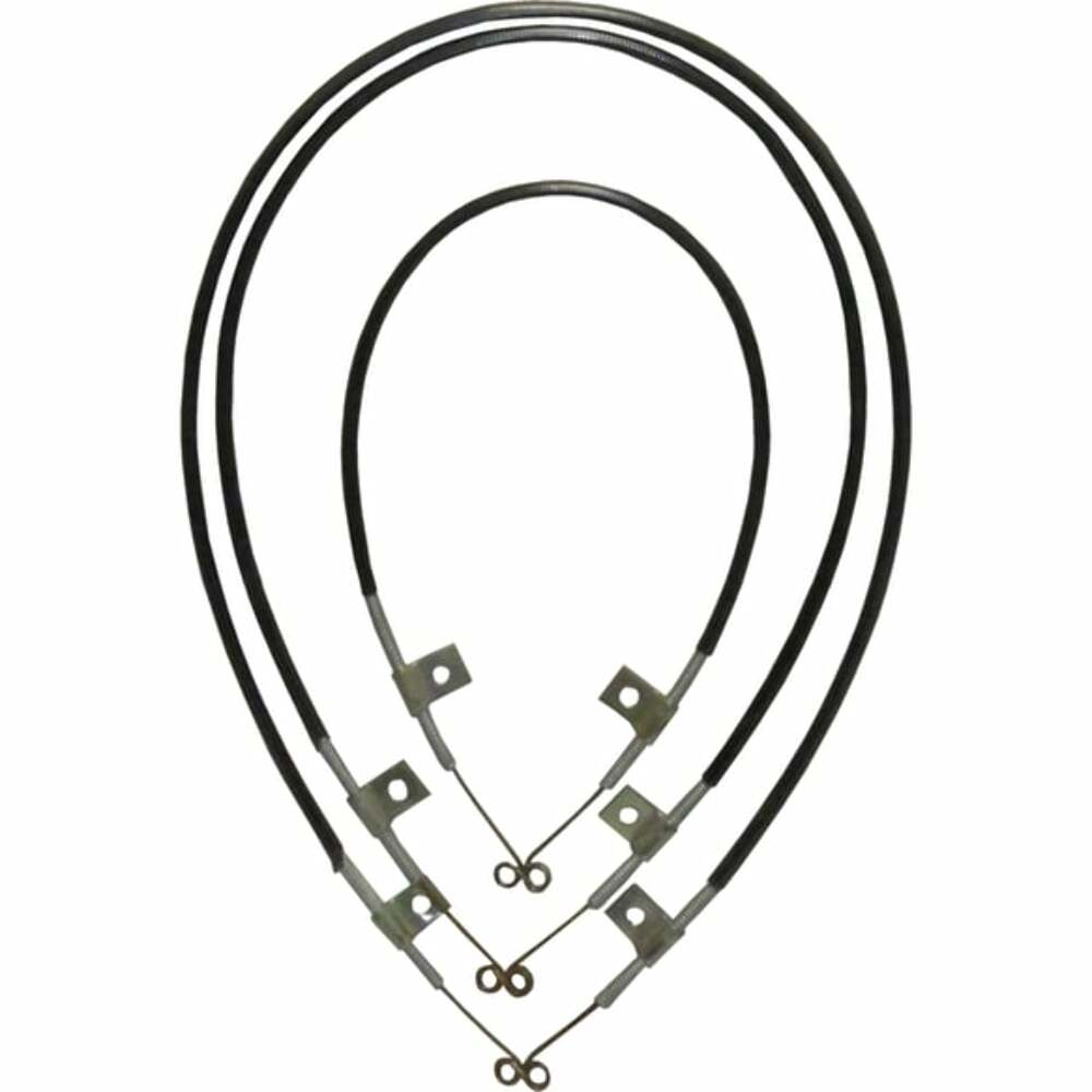 67-72 Trucks Heater Control Cable Set-Without A/C-3-Pieces P0014-67