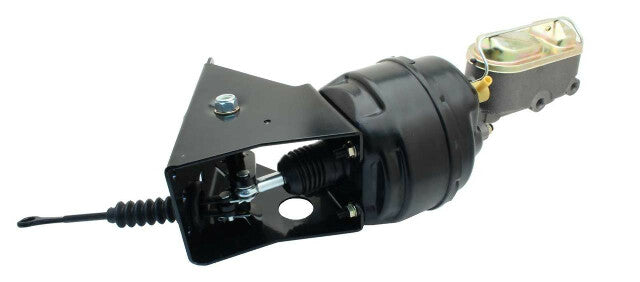 power brake booster and master cylinder kit for 1966-1977 Ford black power brake fits-1966-1977-ford-bronco-power-brake-conversion-kit-firewall-mount-pbuft12504a MBM
