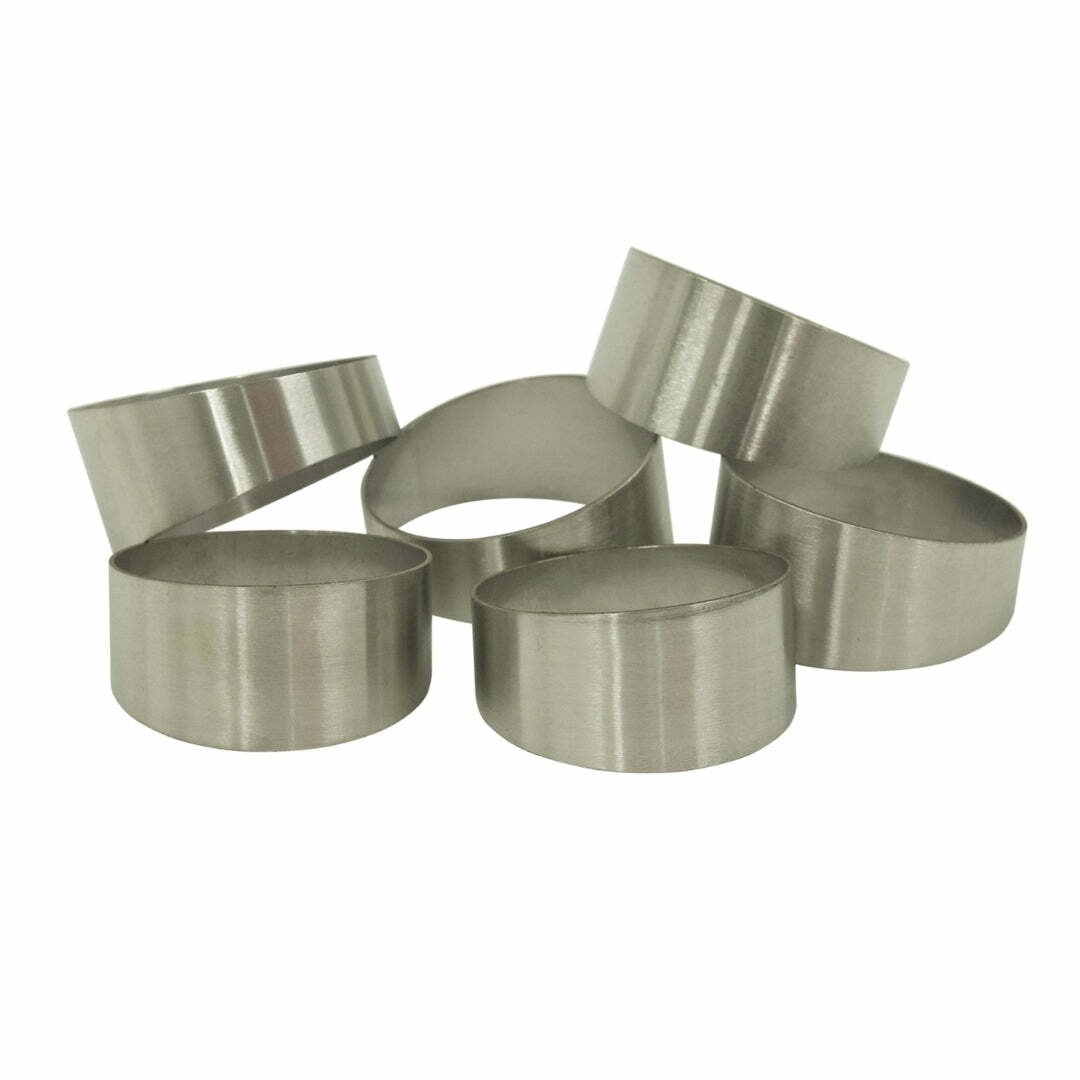 Pie Cut 1D 304SS Brushed 2.5 15 Degree 1.0D Exhaust Pipe-Xforce-PSB-25015901