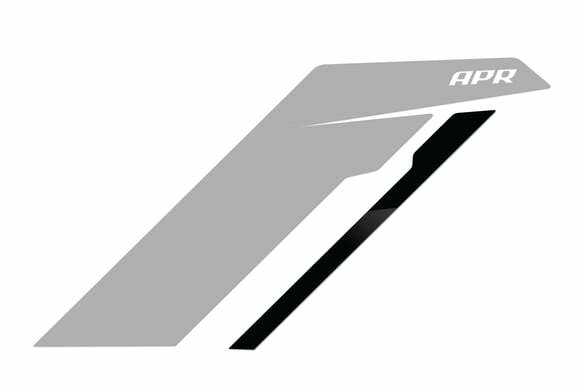 Fits 1985-2024 911 Porsche Sideburns - Silver / Black Stripe for Audi and VW