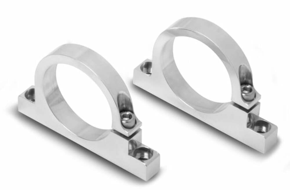 Hooker performance muffler black polished aluminum stainless steel filters-162-574s