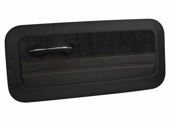 64-66 C10 Panel Custom Sport Door Panelsw/Black Stitching QDP0066BLACK