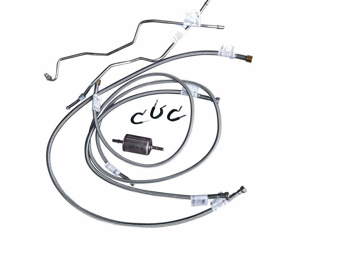 88-'95 GMC K1500 Quick Fix Complete Fuel Line Kit Reg Cab/Long Bed-555-13547