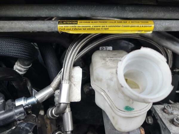 2002-05 Buick Rendezvous w/ 3.4L V6 Quick Fix Fuel Hose Kit Stainless QFF0025SS