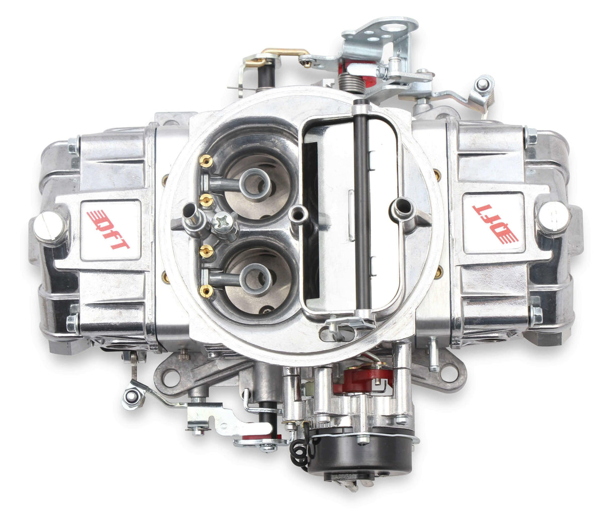 t Quick Fuel 750 Cfm Mechanical Secondary Double Pumper Hr Hot Rod Carburetor Carb Quick Fuel