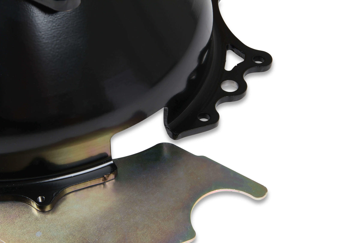 t Quick Time RM-6010 Bellhousing SBC BBC CHEVY to Bert Brinn Saginaw Transmission Quick Time