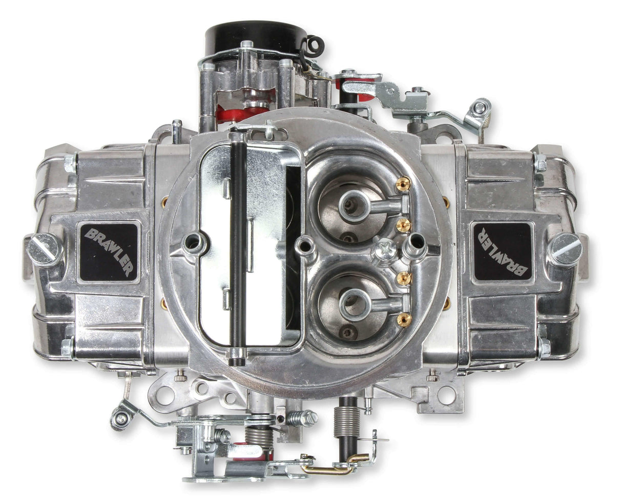 t QuickFuel BR-67255 4 Barrel 650 CFM Brawler Double-Pumper Carburetor E-Choke bbl Brawler