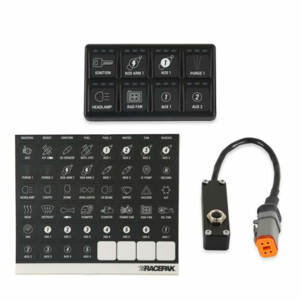 Racepak data acquisition component drag racing street off road 500-KT-KPAD8