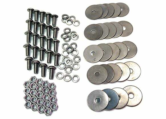 1969-1972 Chevrolet Blazer; Rear Fender Bolts-Phillips-Stainless RFB54SP stainless steel