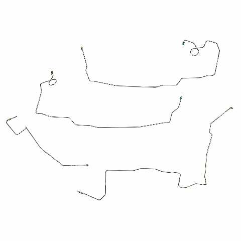 Fits 2003-10 Dodge Viper, Front Brake Kit; Steel - RKT0310OM