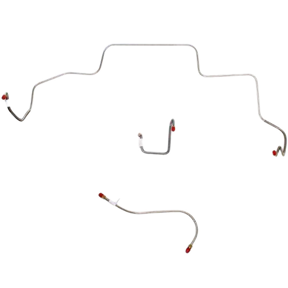 1966 Dodge Coronet Front Brake Line Kit Standard Brakes Steel - RKT6601OM