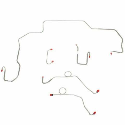 Front Brake Line Kit for 1968-1970 Dodge Coronet disc brakes steel