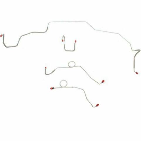 Front Brake Line Kit for 1968-1970 Dodge Coronet disc brakes stainless steel