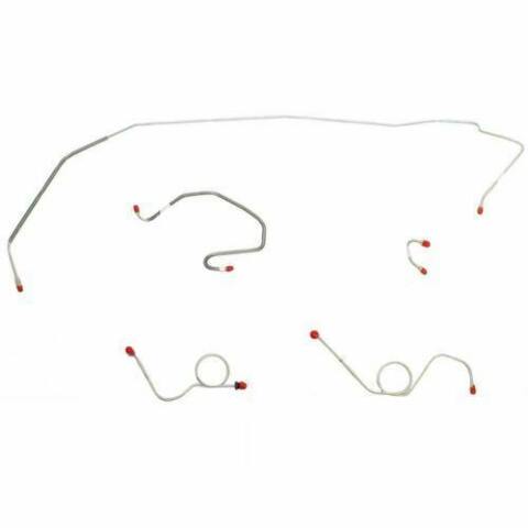 Front Brake Line Kit for 1971 disc brakes steel