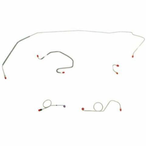 Front Brake Line Kit for 1971 Dodge Coronet disc brakes steel