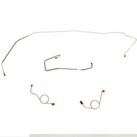 Front Brake Line Kit for 1972 Dodge Coronet disc brakes steel
