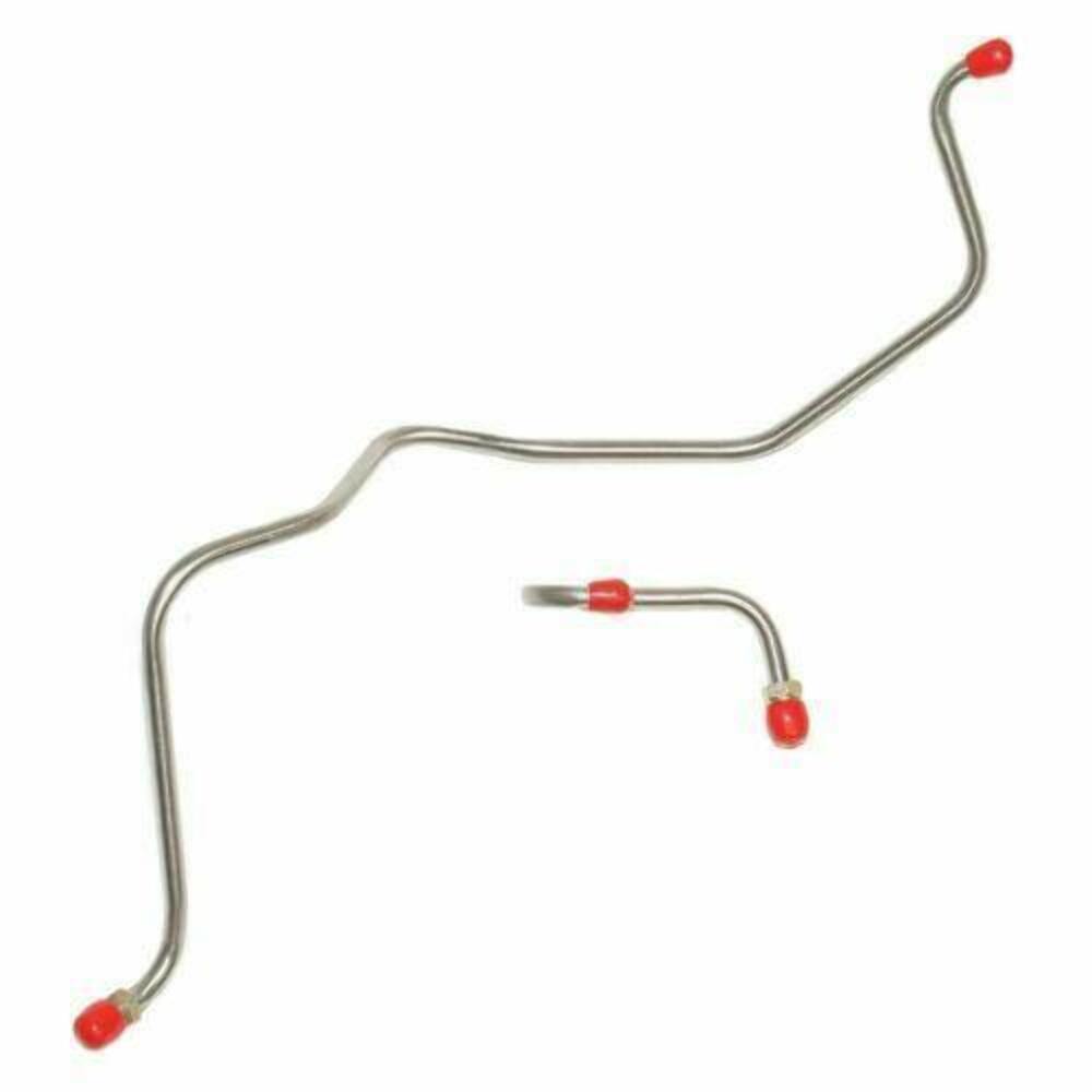 1974 Dodge Charger Pump-Carb Fuel Lines 318 CID 2BBL Stainless RPC7401SS