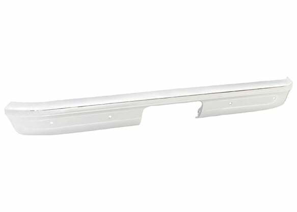 Fits 1987 Chevrolet Blazer; Rear Bumper - Stepside - Chrome RR16772