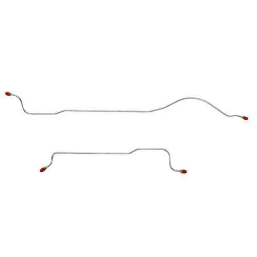 Brake Line for 1962 - Rear Axle Lines 2 Piece Rear Axle Set Stainless for 62-63 Dodge Polara stainless steel