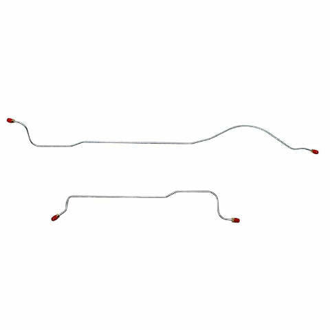 Rear Brake Line Kit for 1964-1965 Mopar B-Body steel