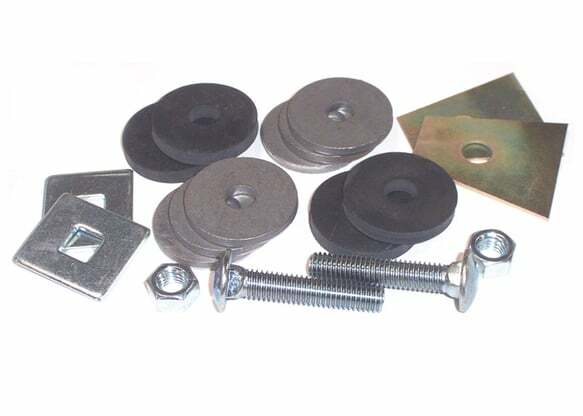 1960-1968 Chevrolet C10 Pickup; Radiator Core Support Mount Set RSB6068