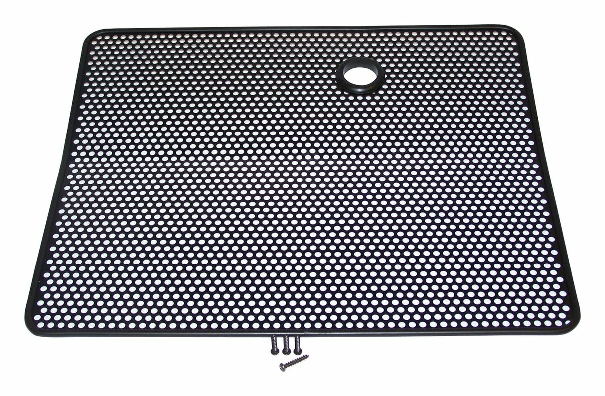 RT Off-Road bug screen fits 1987-1995 Jeep Wrangler black rubber RT26029