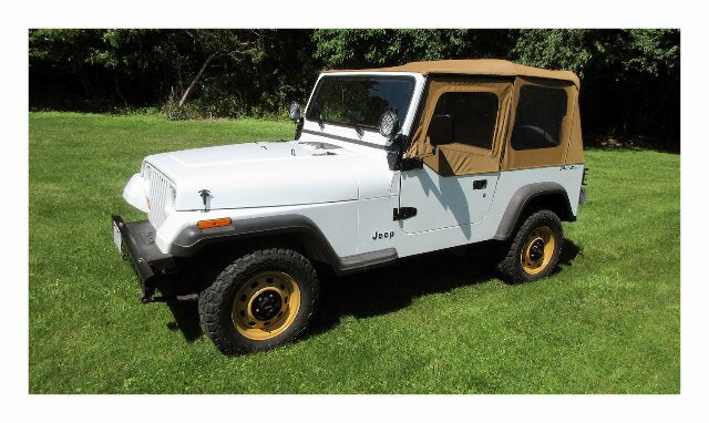 RT Off-Road replacement soft top fits 1988-1995 Jeep Wrangler spice fabric upper door skins RT10037