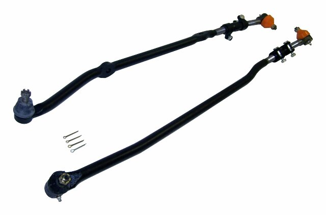 RT Off-Road steering component fits 1991-1992 Jeep Comanche, 1991-2001 Jeep Cherokee, 1997-2006 Jeep Wrangler black rubber RT21006