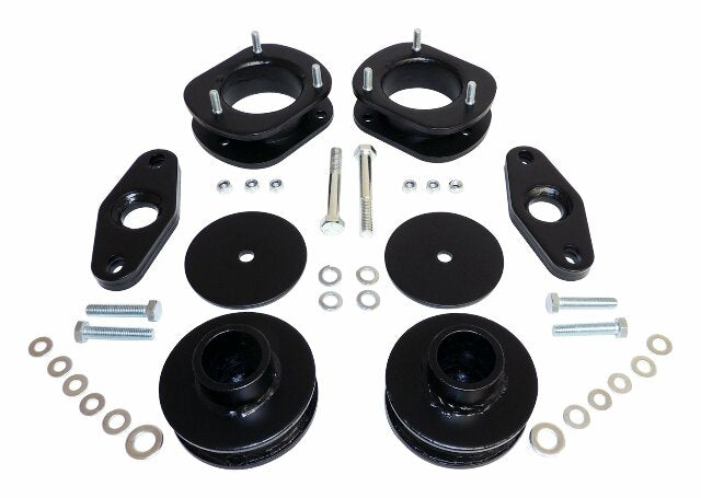 RT Off-Road Lift & Level Kit - RT21054 fits 2011-2021 Dodge Durango, 2011-2021 Jeep Grand Cherokee black zinc steel powder coat