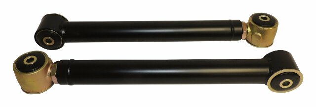 RT Off-Road Adjustable Control Arm Set - RT21057 fits 2007-2018 Jeep Wrangler black zinc steel rubber powder coat