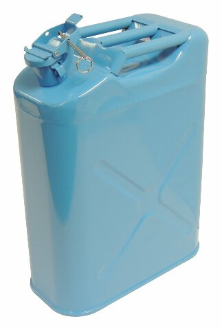 RT Off-Road jerry can mount universal blue steel powder coat RT26020