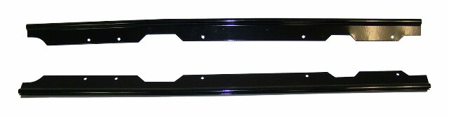 RT Off-Road Windshield Channel - RT26065 fits 1997-2002 Jeep Wrangler black metal includes hardware