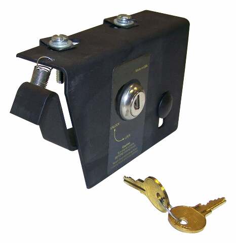 RT Off-Road hood lock black metal RT26070