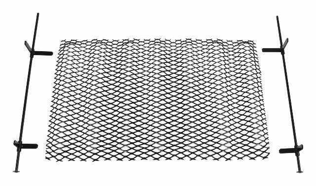 RT Off-Road grille inserts fits 1997-2006 Jeep Wrangler black steel powder coat polished wire mesh RT26080