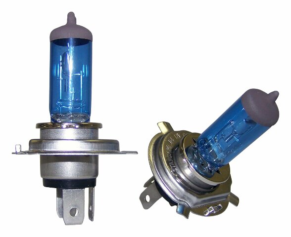 RT Off-Road Bulb Set - RT28004 fits 1993-1998 Jeep Grand Cherokee blue plastic