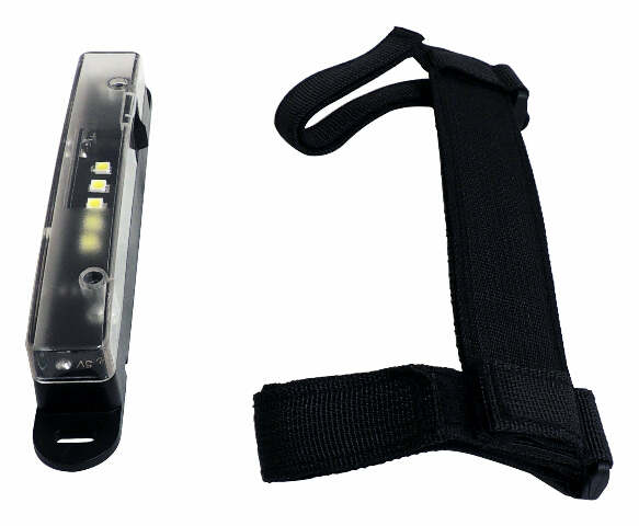 RT Off-Road LED Utility Light - RT28007 fits Jeep CJ3/CJ5/CJ6/CJ7 red white plastic nylon