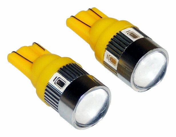 RT Off-Road LED Bulb Kit - RT28062 fits 1984-2001 Jeep Cherokee w amber plastic direct-fit no cutting