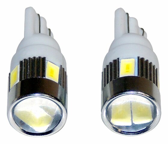 RT Off-Road LED Bulb Kit - RT28063 fits 1984-1996 Jeep Cherokee white plastic direct-fit no cutting