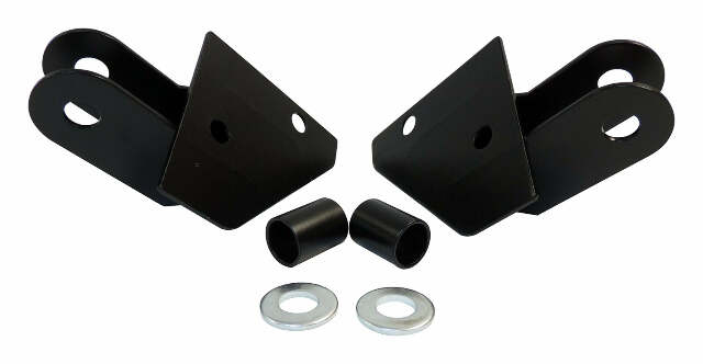 RT Off-Road mirror kit fits 1987-1995 Jeep Wrangler black metal powder coat RT30010