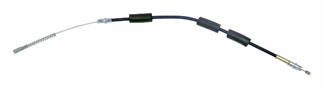 RT Off-Road brake component fits 1991-1995 Jeep Wrangler black unpainted steel plastic rubber RT31022