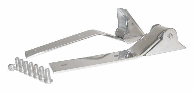 RT Off-Road tailgate accessory fits 1987-1995 Jeep Wrangler stainless steel polished RT34049