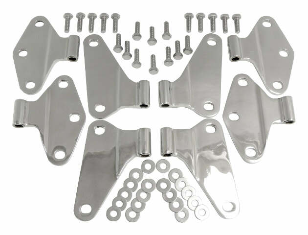 RT Off-Road door accessory fits 2007-2018 Jeep Wrangler stainless steel polished RT34069