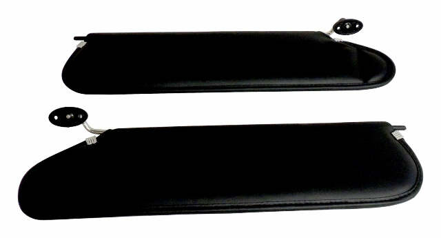 RT Off-Road Sun Visor Set - RT52004 fits 1997-2002 Jeep Wrangler black steel