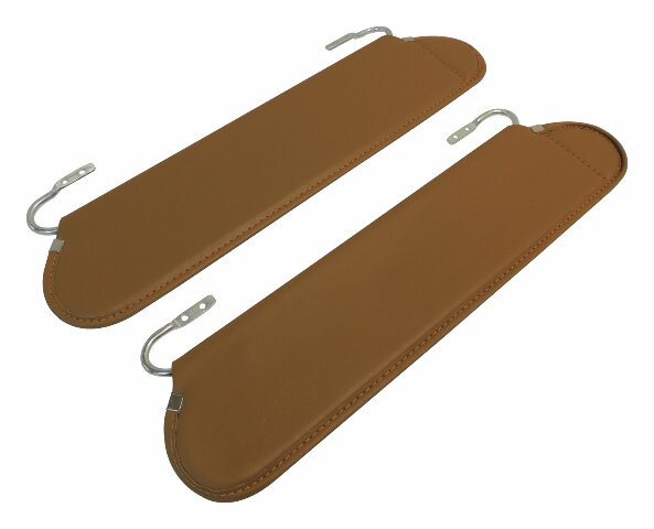 RT Off-Road Sun Visor Set - RT54003 fits Jeep CJ5/CJ6/CJ7/CJ8 spice fabric no cutting