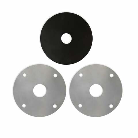Stainless Steel Hood Pin Kit fits Ford Mustang 2005-2009 Drake -S1MS-16892-SSK muscle car 7277