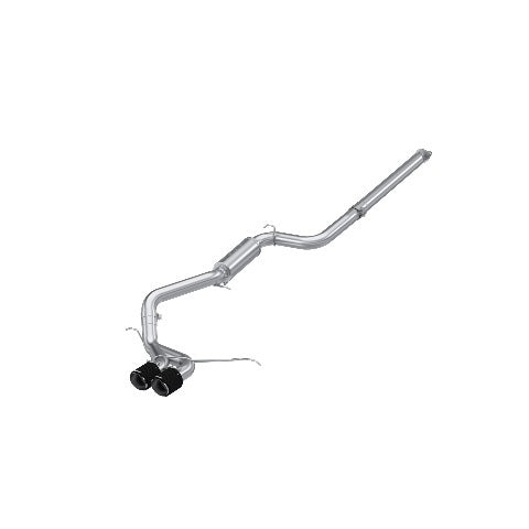 MBRP cat-back exhaust system Armor Pro Series T304 stainless steel carbon fiber tip S42013CF